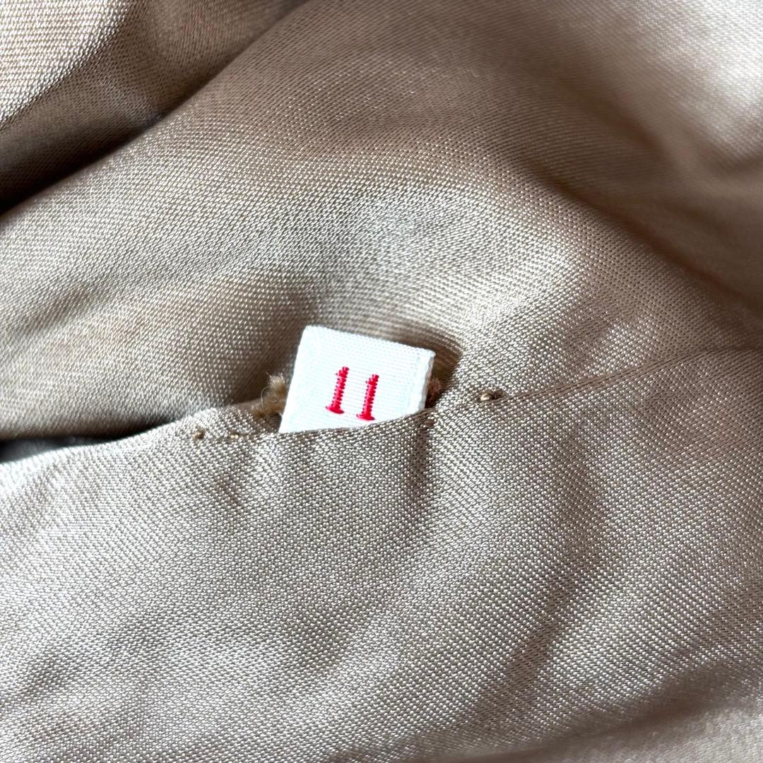 極美品✨本毛皮 リアルファーコート ミンク 最高級 キャメルブラウン L