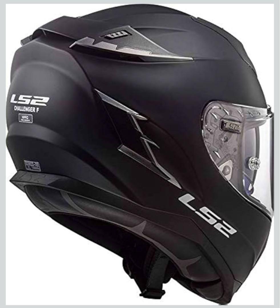 エルエスツー SG認証 国内正規品 チャレンジャー エフLサイズマットブラック