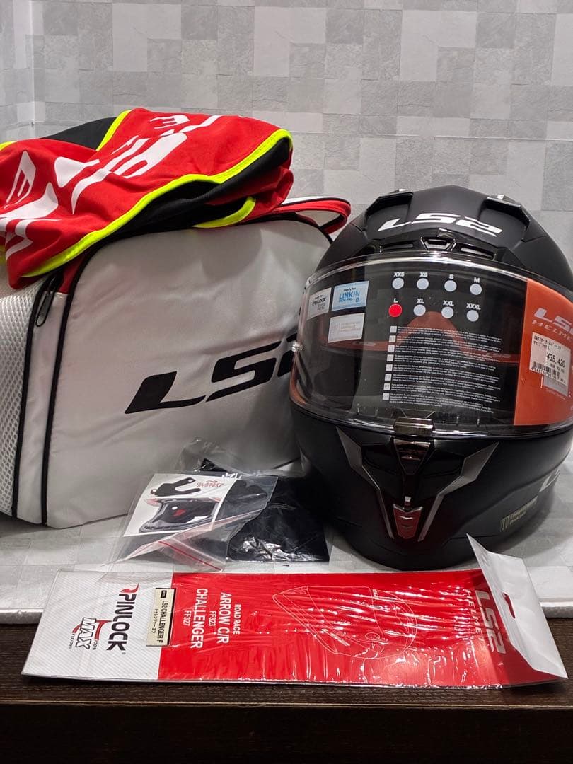 エルエスツー SG認証 国内正規品 チャレンジャー エフLサイズマットブラック