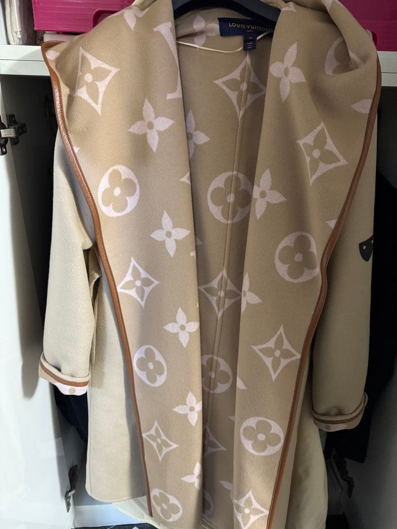 最終値下げLOUIS VUITTON モノグラム ロングコート 36