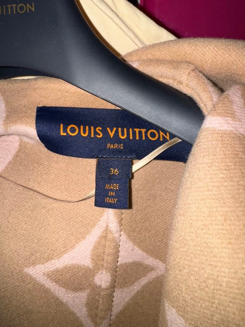 最終値下げLOUIS VUITTON モノグラム ロングコート 36