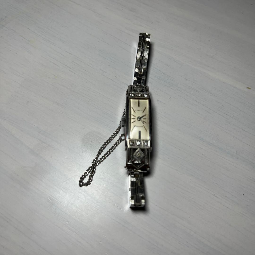 WG 14Ｋ手巻き時計 ERIDASチェーン付き