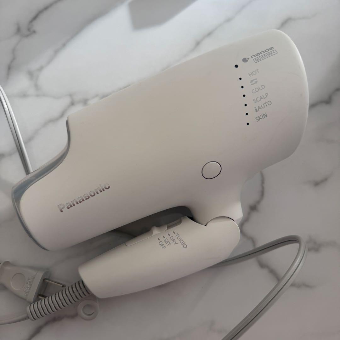 Panasonic EH-NA0G-W ナノケア ヘアドライヤー ホワイト 白