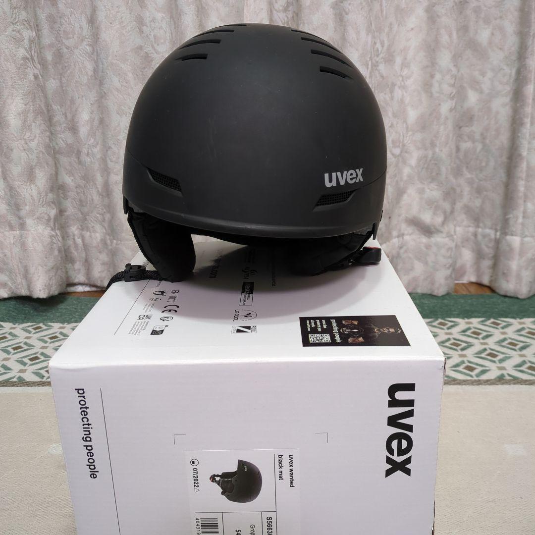uvex スキー用ヘルメット ブラック Mサイズ