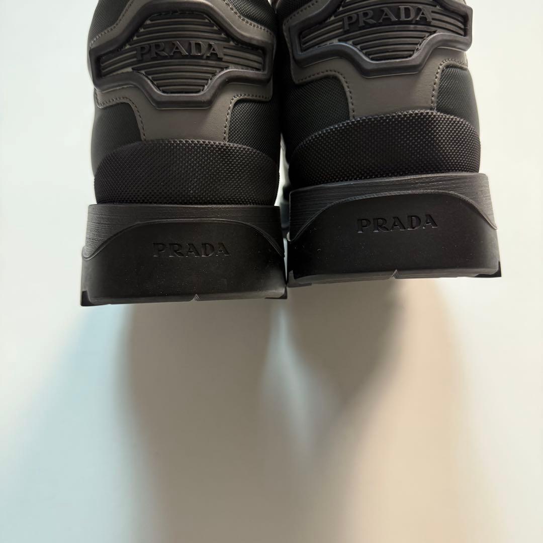 靴 1999FW PRADA SPORT leather work boots