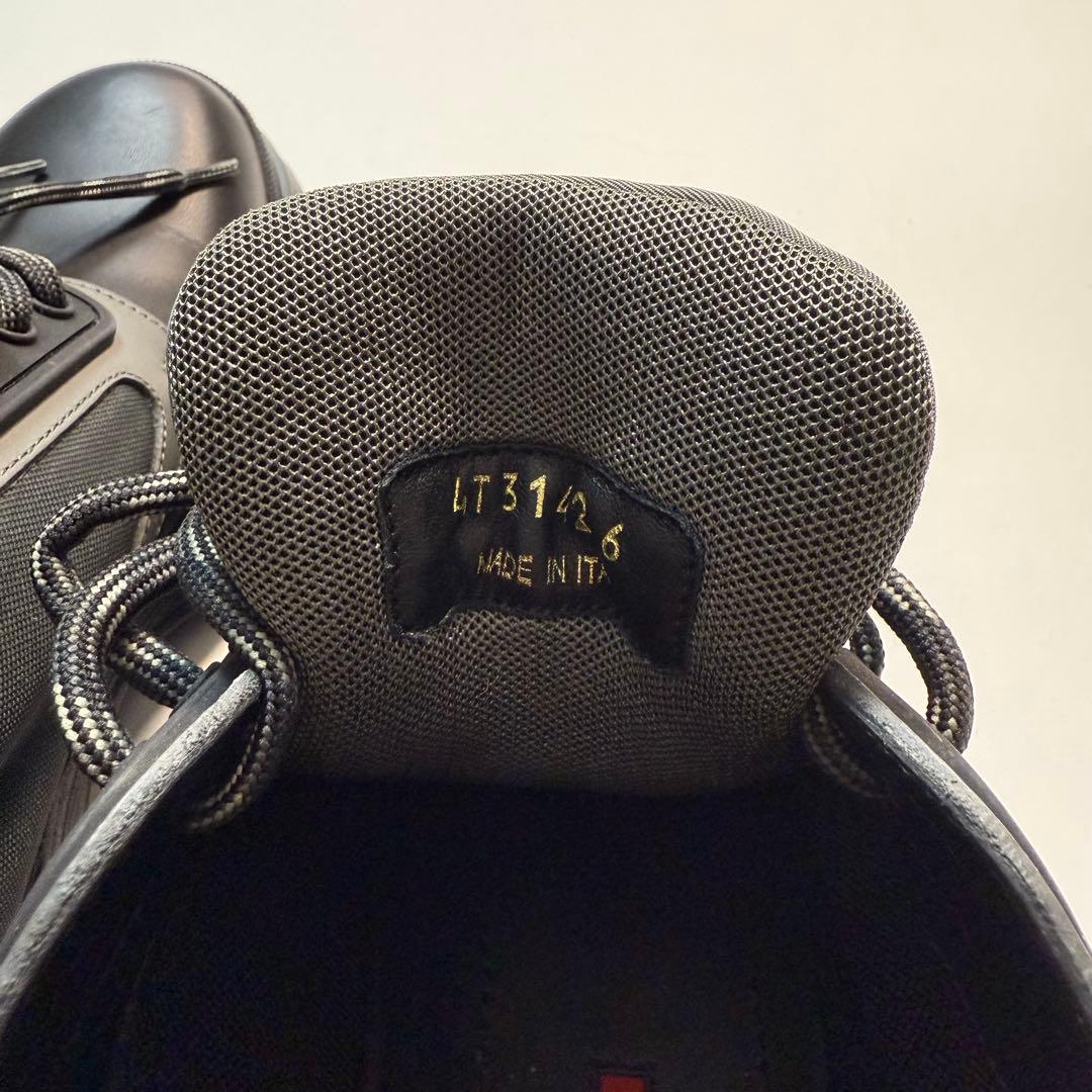 靴 1999FW PRADA SPORT leather work boots