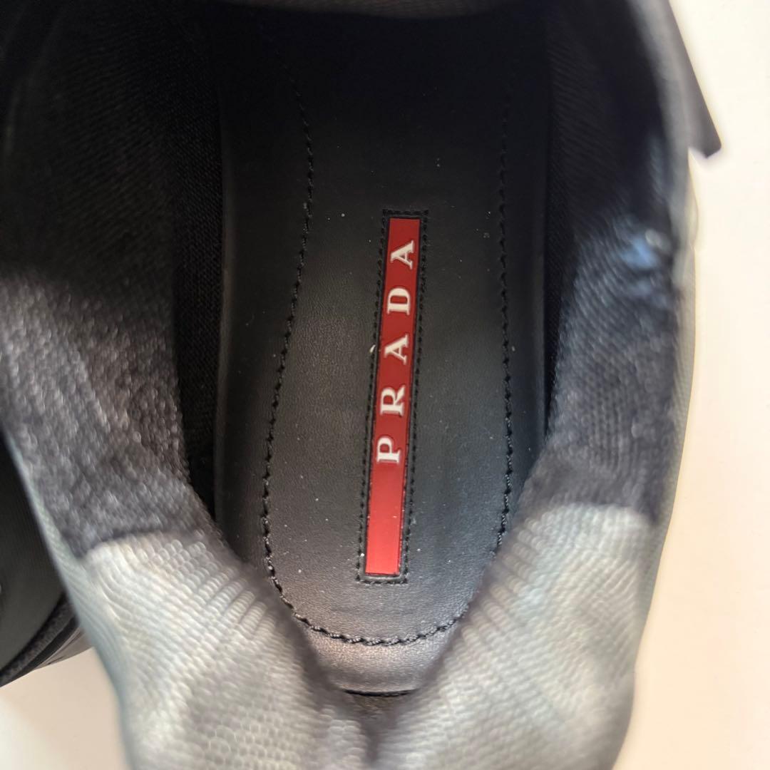 靴 1999FW PRADA SPORT leather work boots