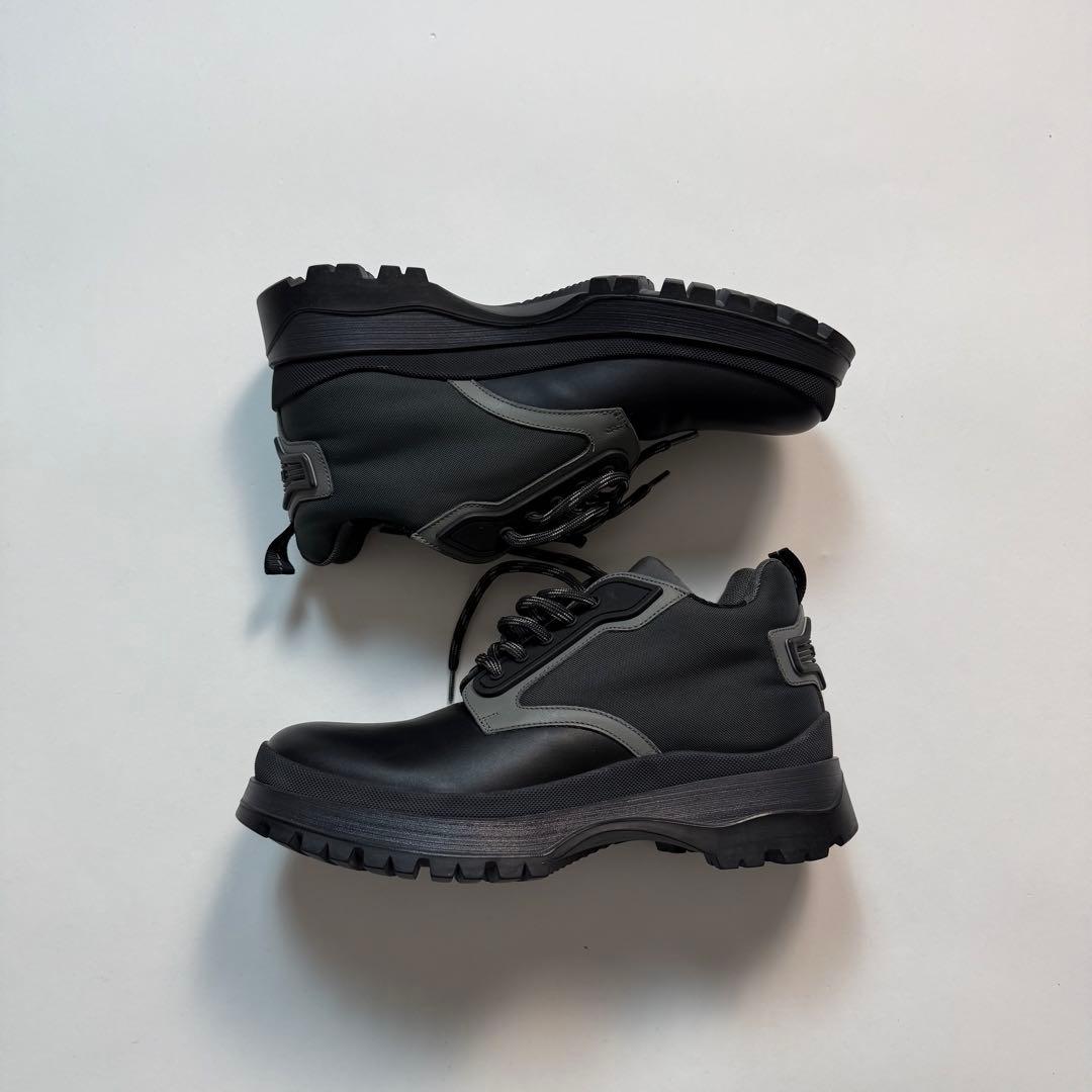 靴 1999FW PRADA SPORT leather work boots