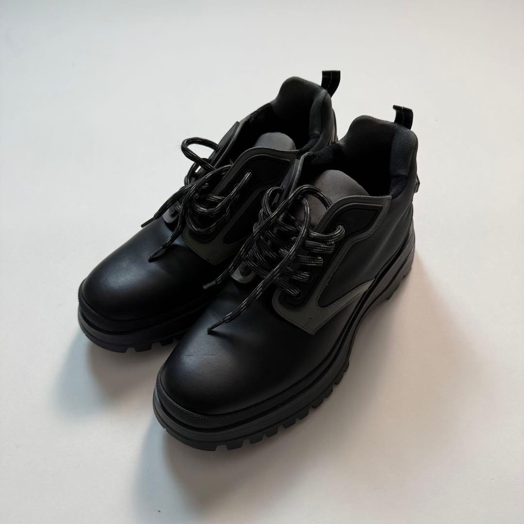 靴 1999FW PRADA SPORT leather work boots