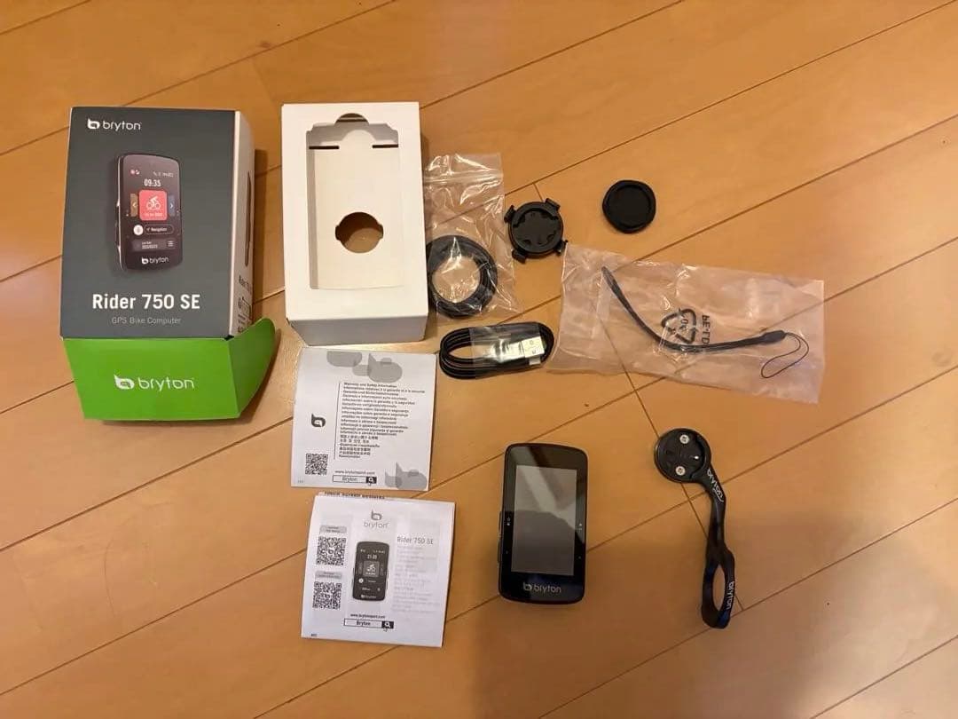 BrytonRider750SE サイクルコンピューターサイコンマウント付