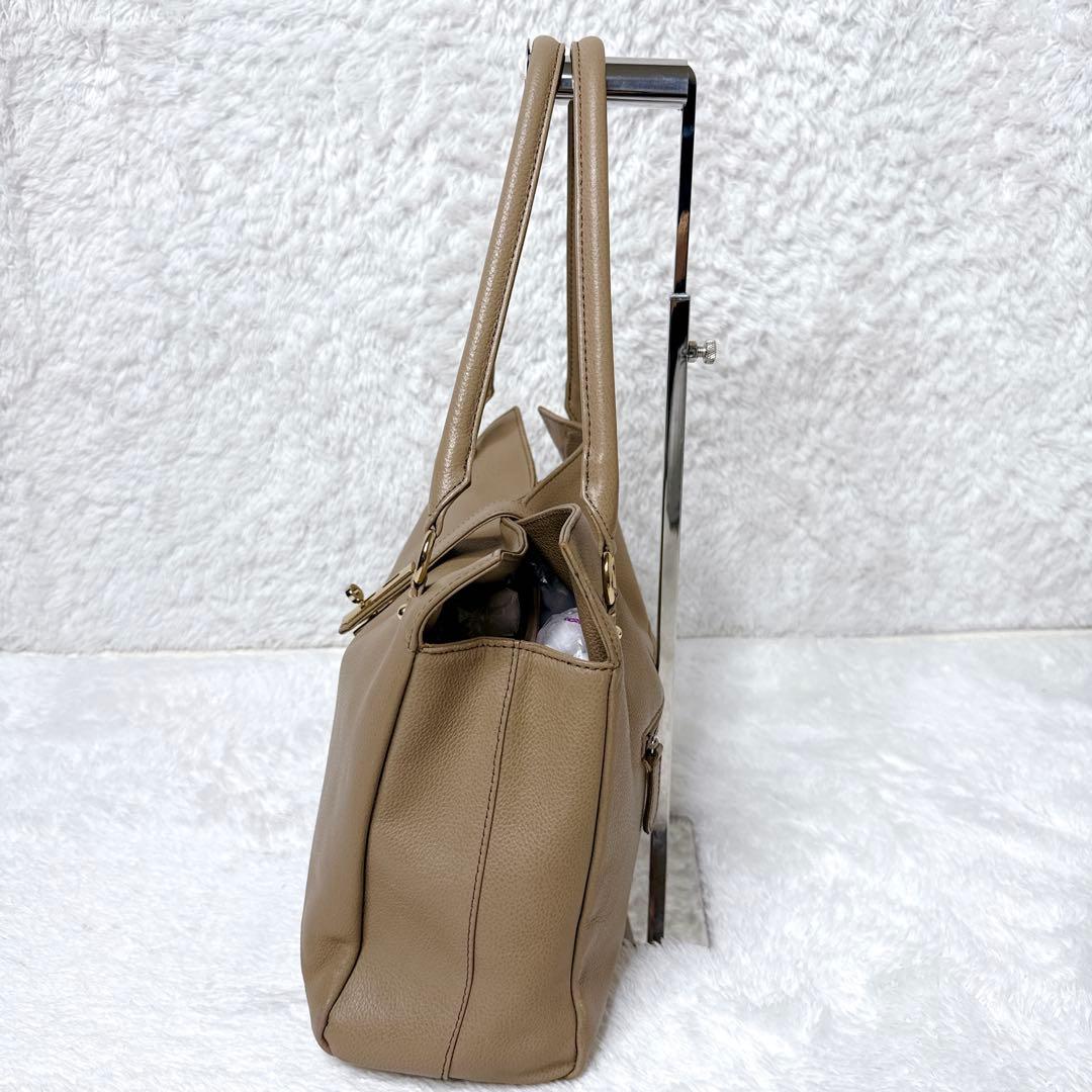 HAMANO ハマノ グレース ディライト トートバッグ A4 ブラウン 濱野