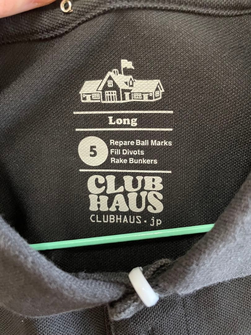 Clubhaus ブラック ポロシャツ