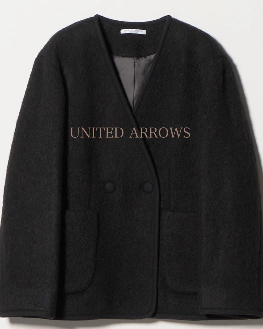 ユナイテッドアローズ　シャギーコート　S
