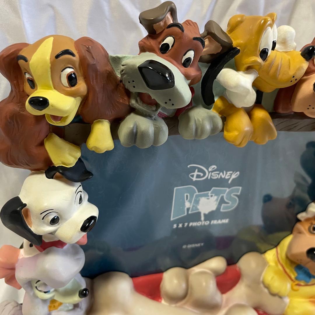 ディズニー ペットキャラクター フォトフレーム 9キャラクター 5×7インチ対応