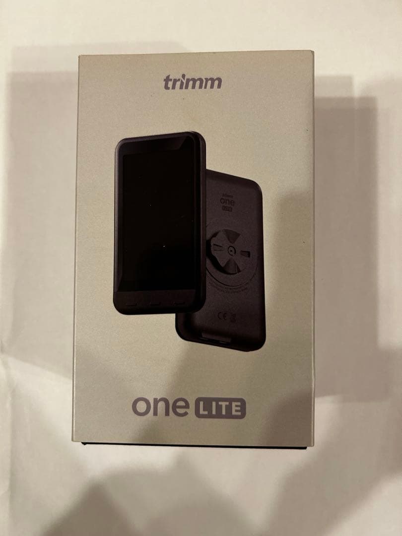 trimm one LITE サイクルコンピューター 本体 匿名発送 値下げ⭕️