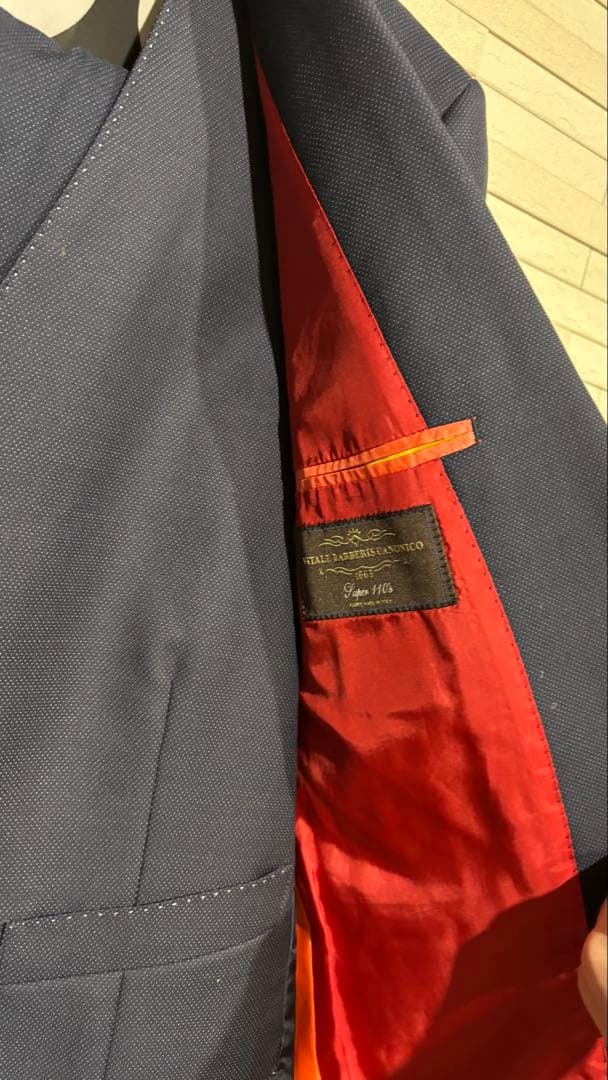 ラクダさま専用ポールスミスネイビー ビジネススーツ 3ピース