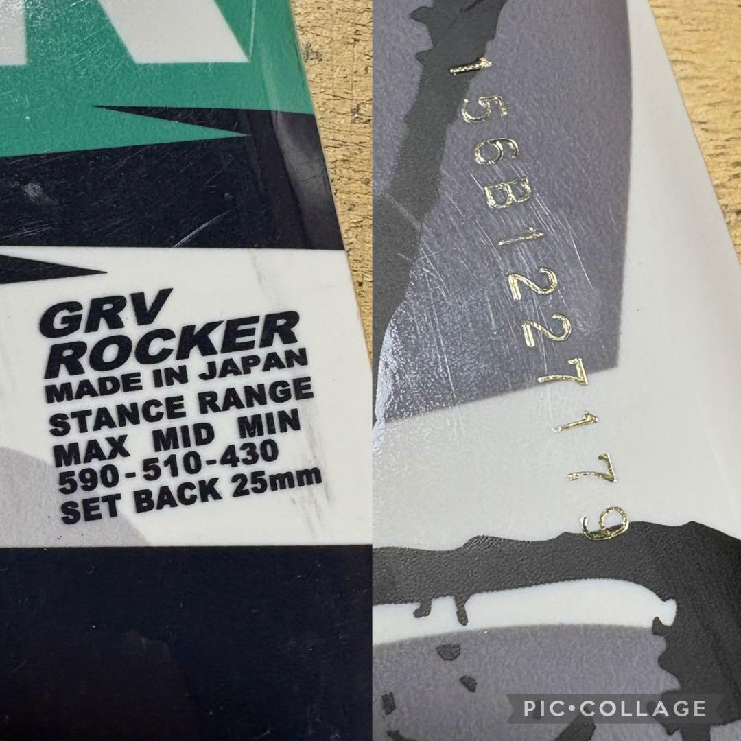 ignio スノーボード ロッカーボード グラトリ スノボ パーク ビンディング