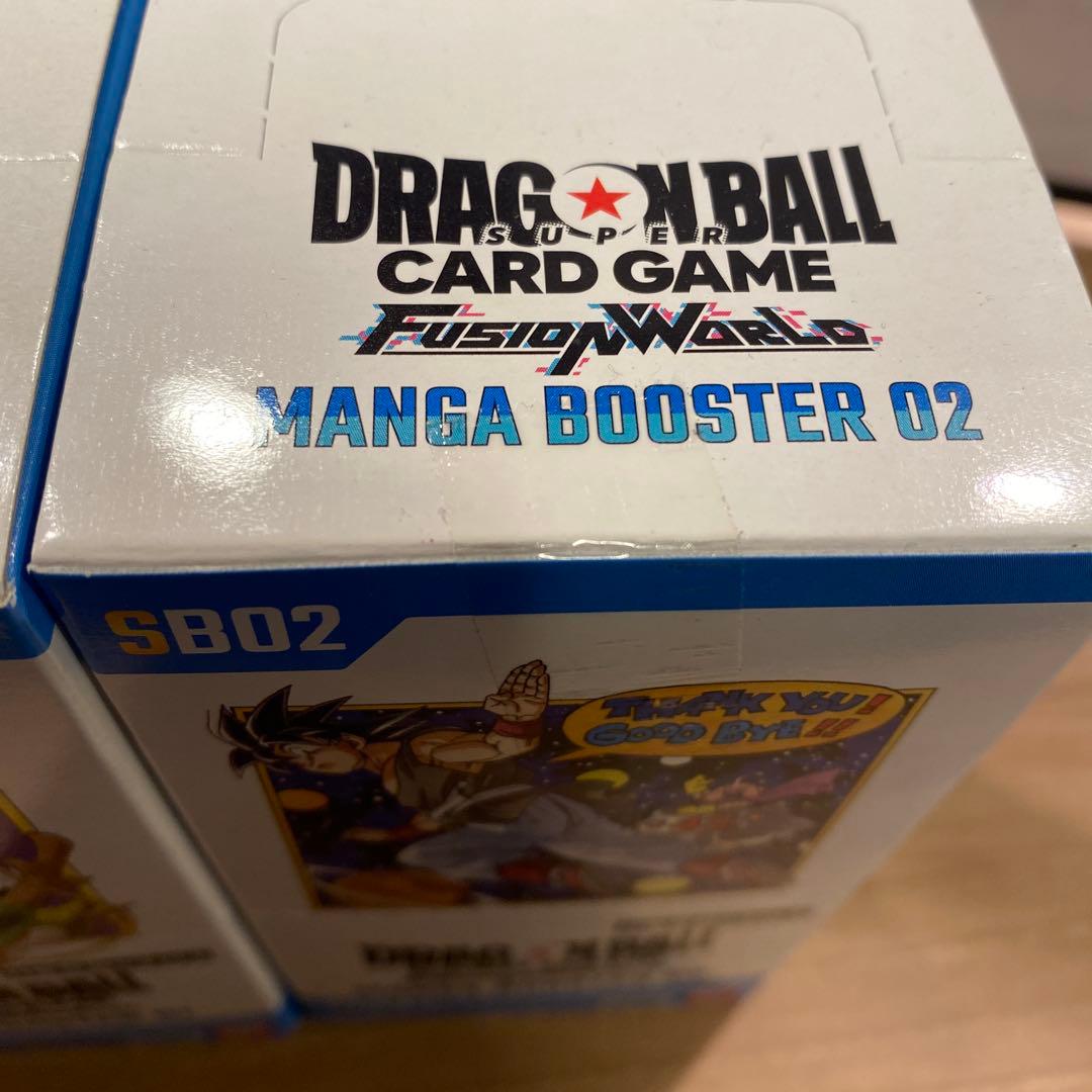 マンガブースター MANGA BOOSTER 01 & 02 未開封 Box