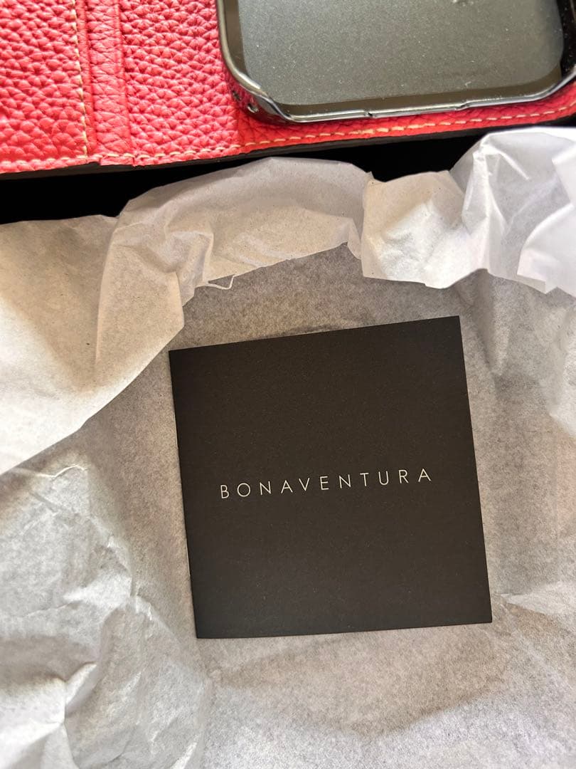 mar❗️購入不可❗️BONAVENTURA レザー手帳型ケース