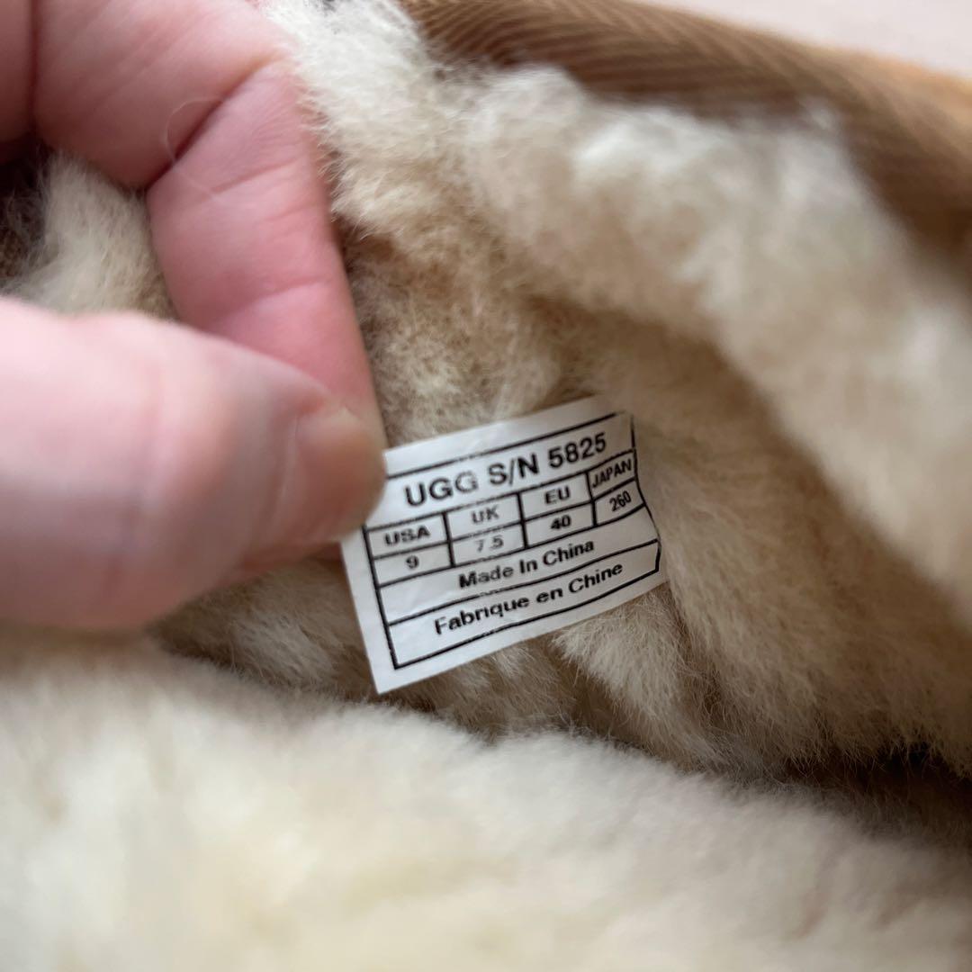 UGG ムートンブーツ キャメル　26センチ