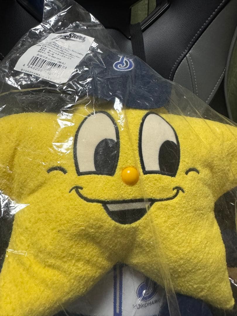横浜ベイスターズ(横浜DeNAベイスターズ) ホッシー　ぬいぐるみ 特大サイズ