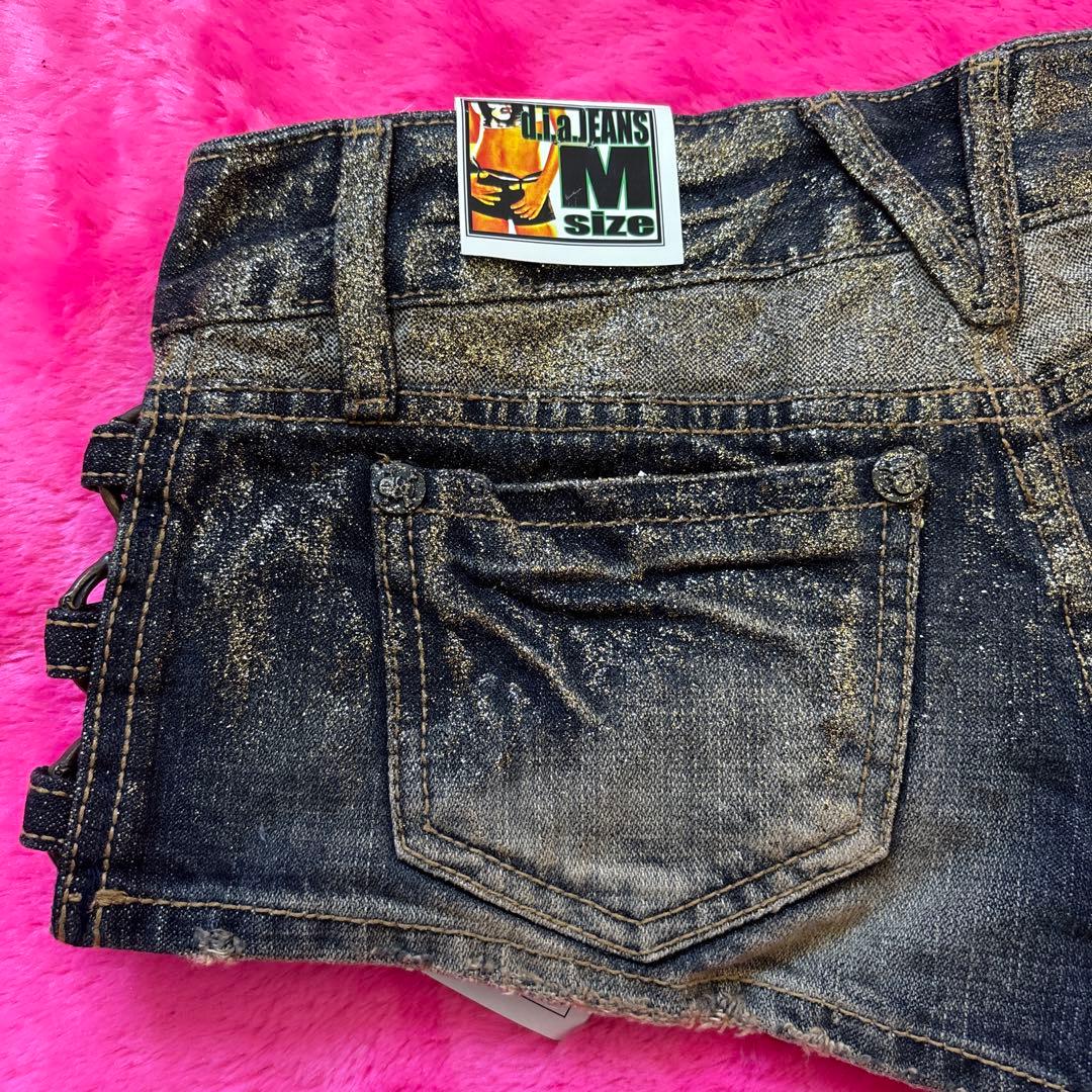 d.i.a. ダメージ加工 ショートパンツ Mサイズ