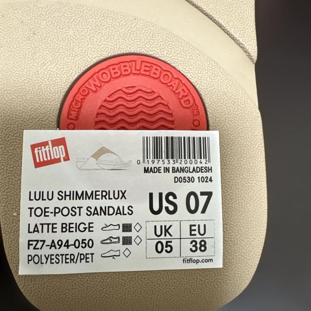 fitflop Lulu Shimmerlux サンダル US 07