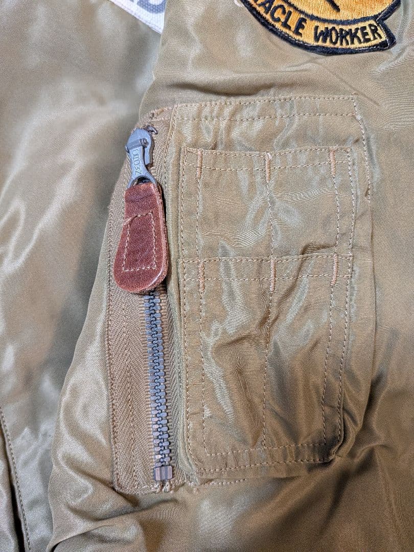 バズリクソンズ B-15C 42nd T.E.W.S カスタム サイズ38 美品