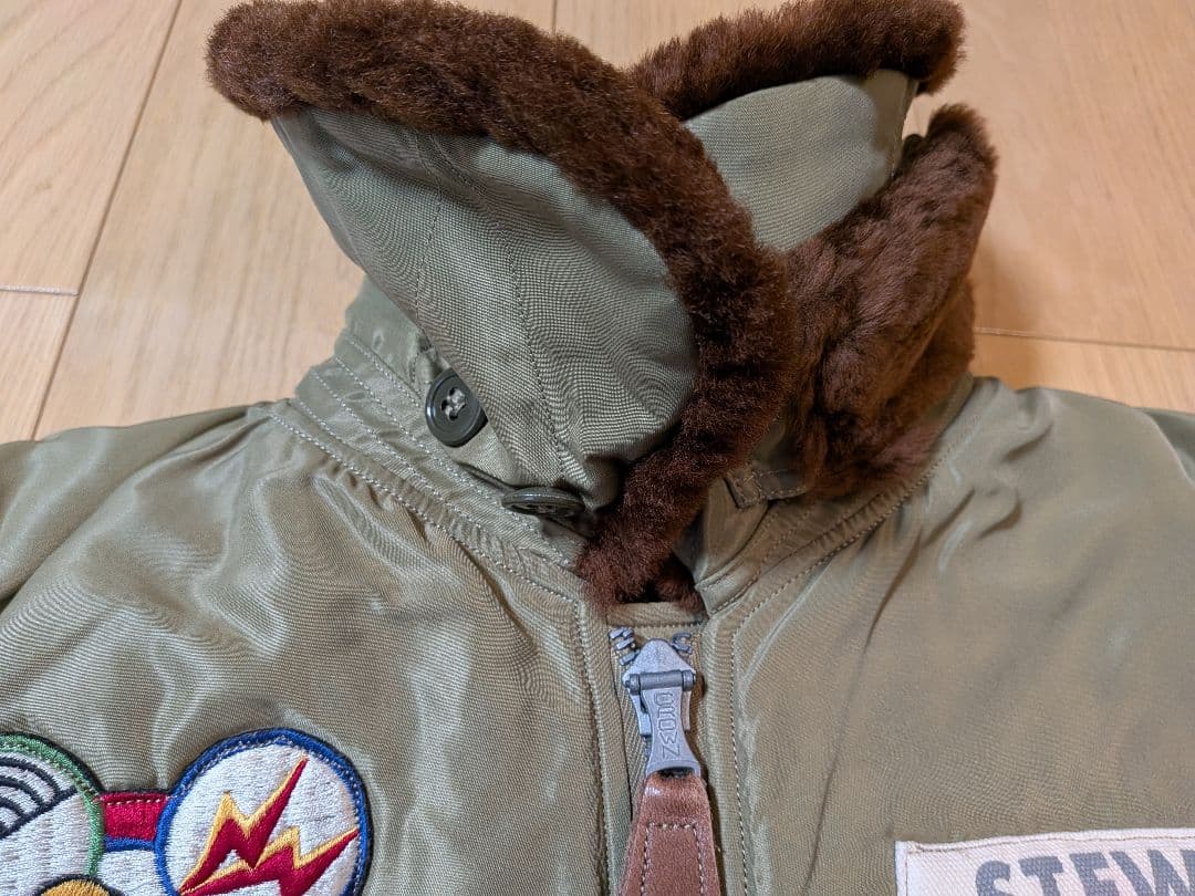 バズリクソンズ B-15C 42nd T.E.W.S カスタム サイズ38 美品