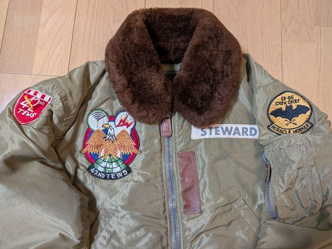 バズリクソンズ B-15C 42nd T.E.W.S カスタム サイズ38 美品