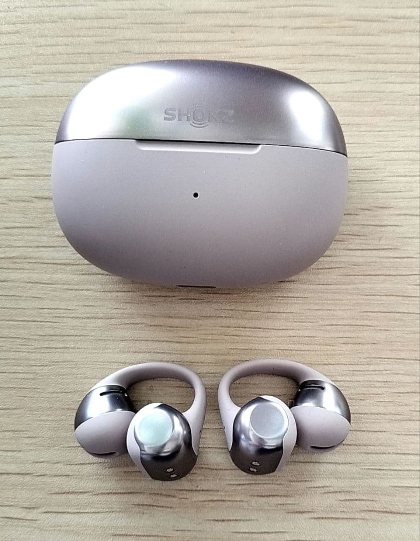 Shokz OpenDots ONE（ピンク）オープンイヤー カフ型イヤホン