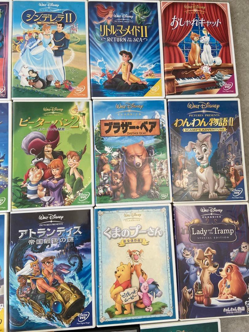 ディズニーDVDコレクション まとめ売り