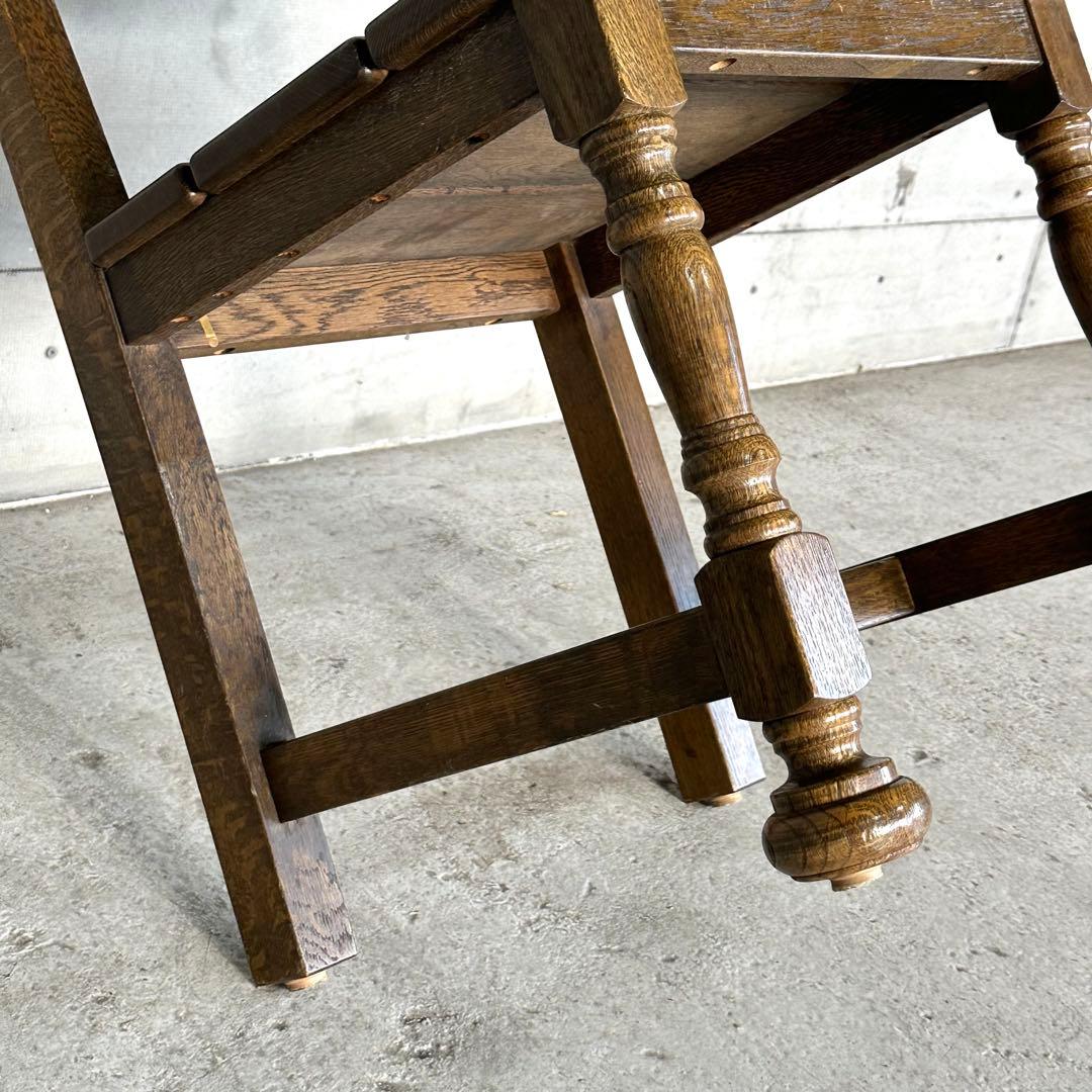 ✦昭和レトロ✦ オーク材 椅子｜ヴィンテージ ダイニングチェア｜無垢木製