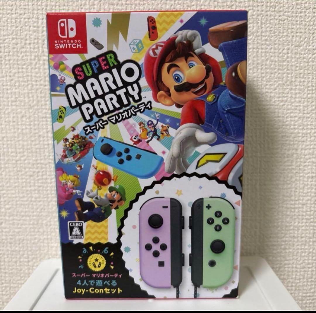【新品未開封】スーパーマリオパーティ 4人で遊べる Joy-Conセット