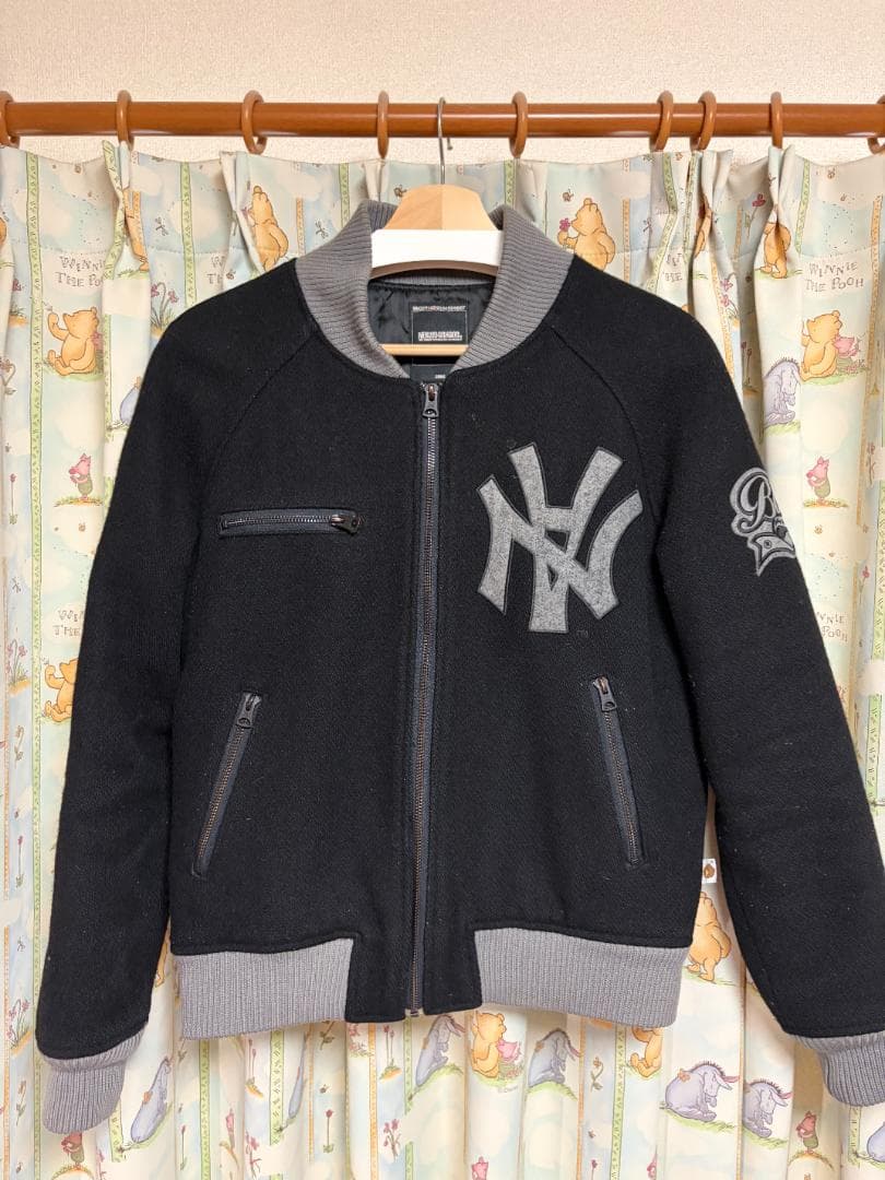 NEIGHBORHOOD × A BATHING APE　スタジャン