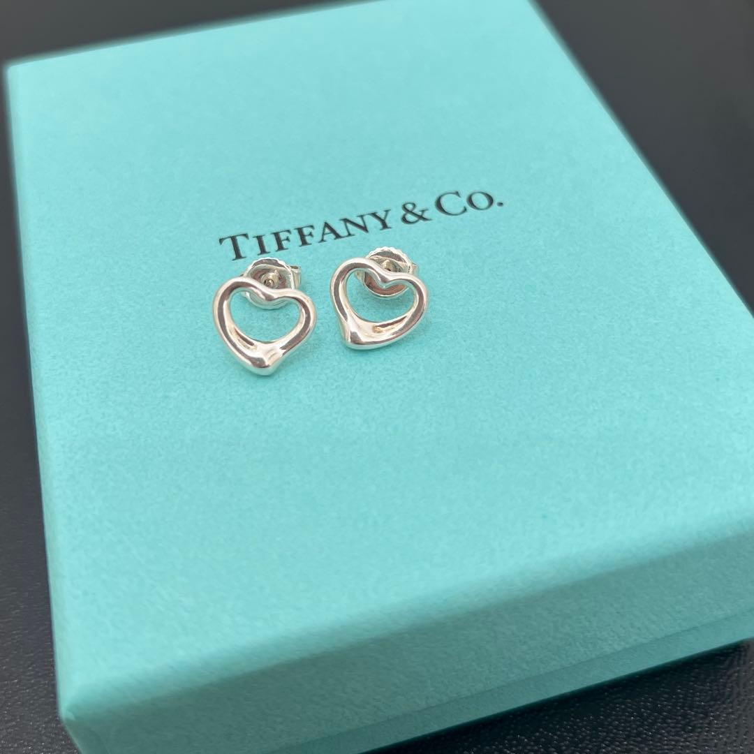 ◆Tiffany ティファニーエルサ・ペレッティ オープンハートピアス◆