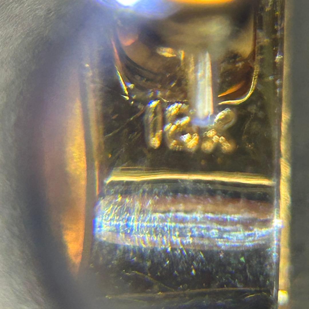 クレア様 美品　18K刻印　天然石オパール　ゴールド金色　ネクタイピン・タイピン