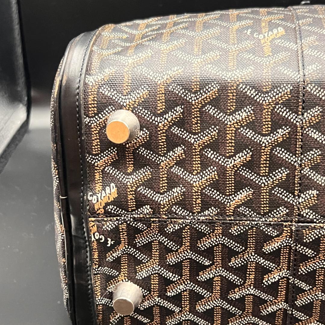 GOYARD ゴヤール クロワジュール40 ミニボストンPVC 美品