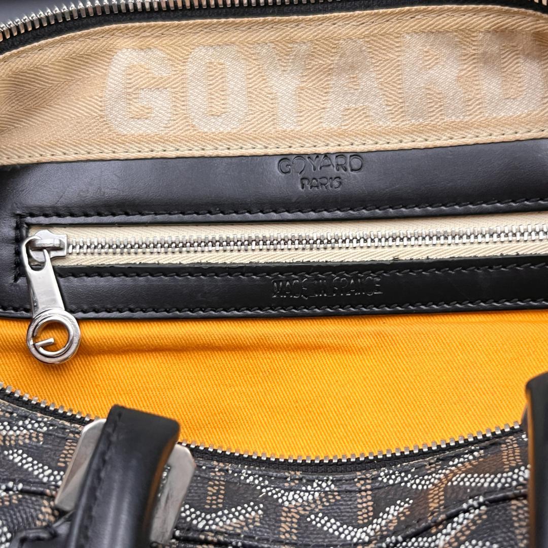 GOYARD ゴヤール クロワジュール40 ミニボストンPVC 美品