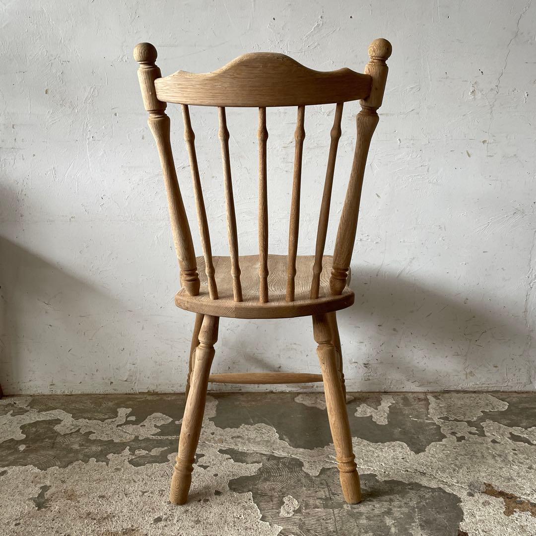 ビンテージ ダイニングチェア　カフェチェア 剥離 no1