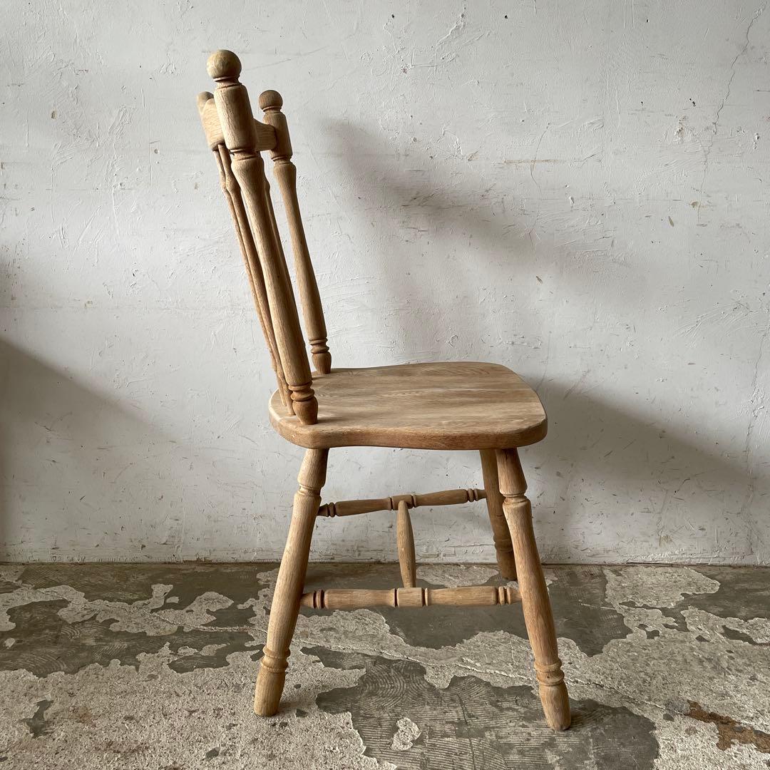 ビンテージ ダイニングチェア　カフェチェア 剥離 no1