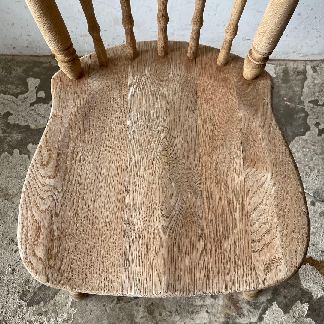 ビンテージ ダイニングチェア　カフェチェア 剥離 no1