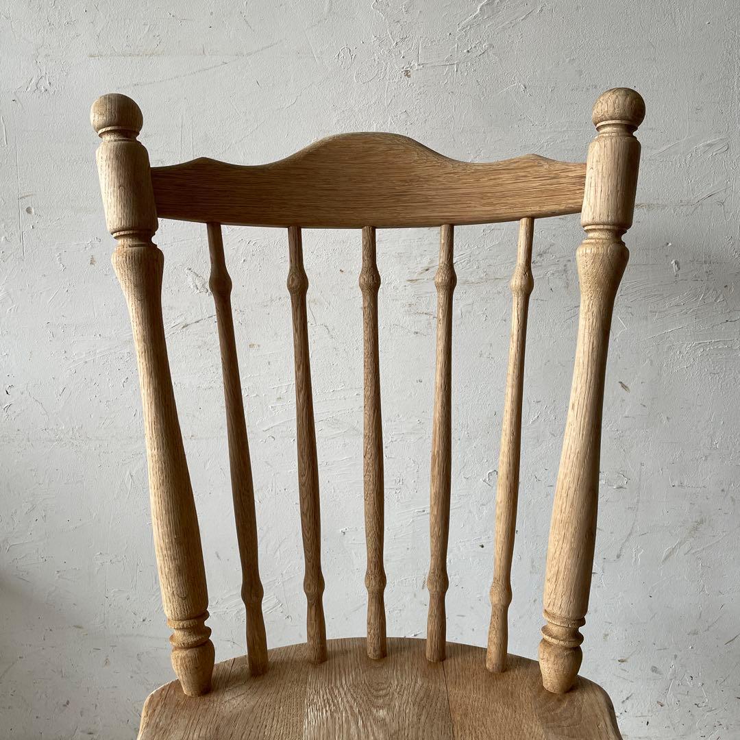 ビンテージ ダイニングチェア　カフェチェア 剥離 no1