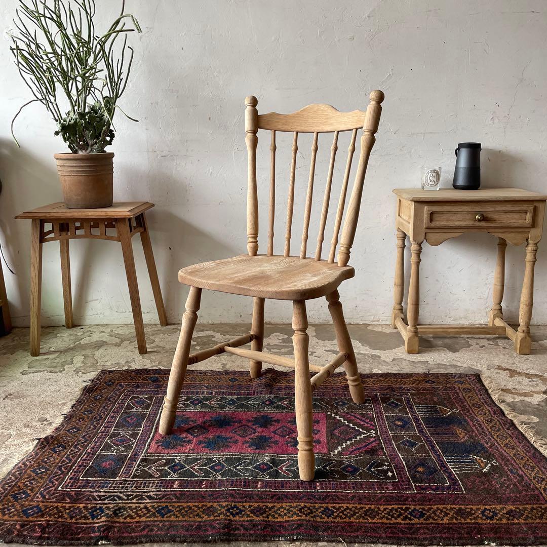 ビンテージ ダイニングチェア　カフェチェア 剥離 no1