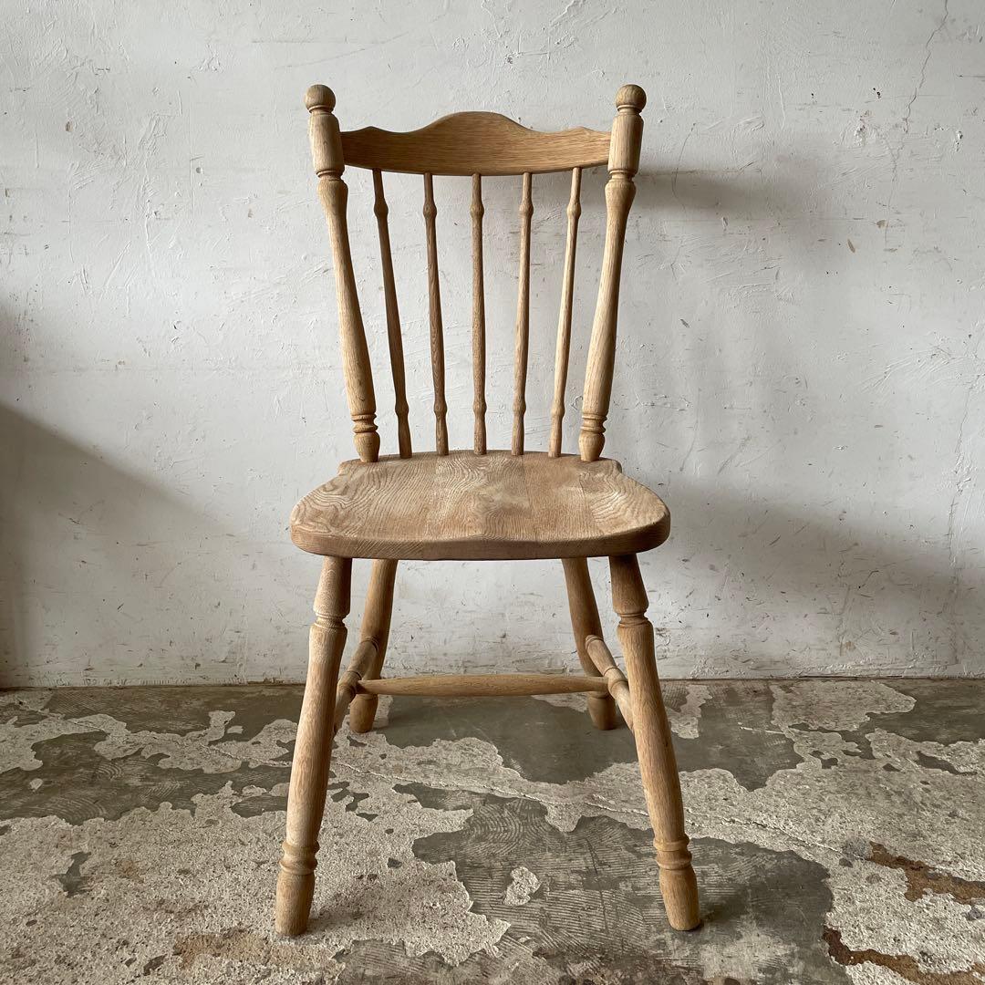 ビンテージ ダイニングチェア　カフェチェア 剥離 no1