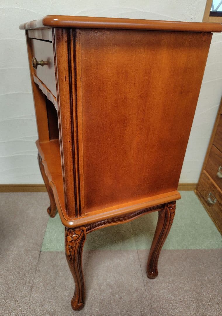 象嵌　猫脚　サイドチェスト　コンソールテーブル