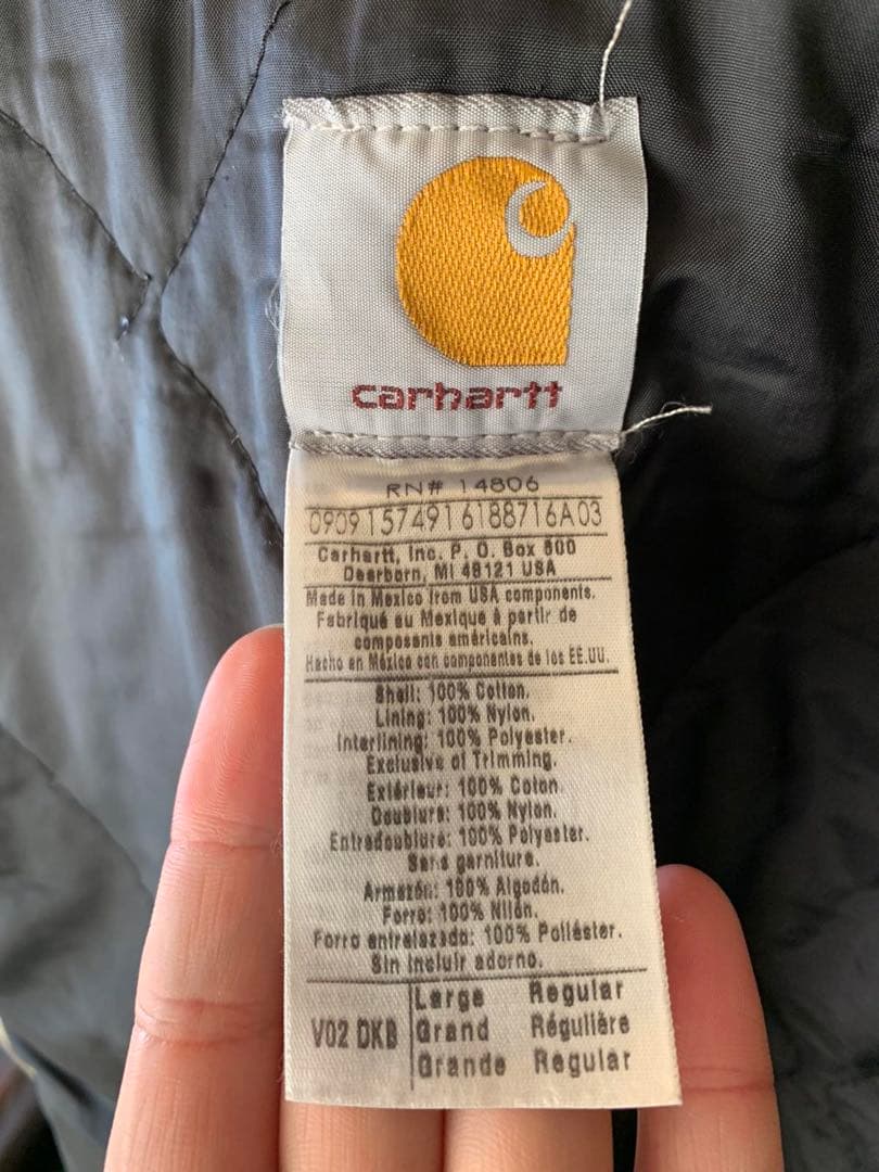 Carhartt カーハート ダックベスト フェ－ドL