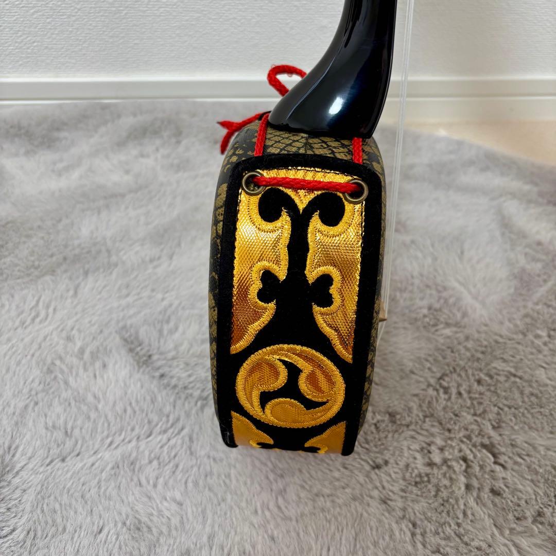 沖縄三線 ソフトケース 初心者 入門 弦楽器 和楽器 人工革 蛇　工四合