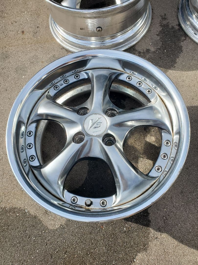 WORK ワーク VS-KF 15インチ 6.5J＋40 6.5J＋30