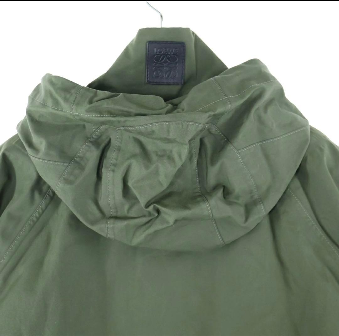 ロエベ LOEWE 24SS Militaryジャケットフーディパーカー48